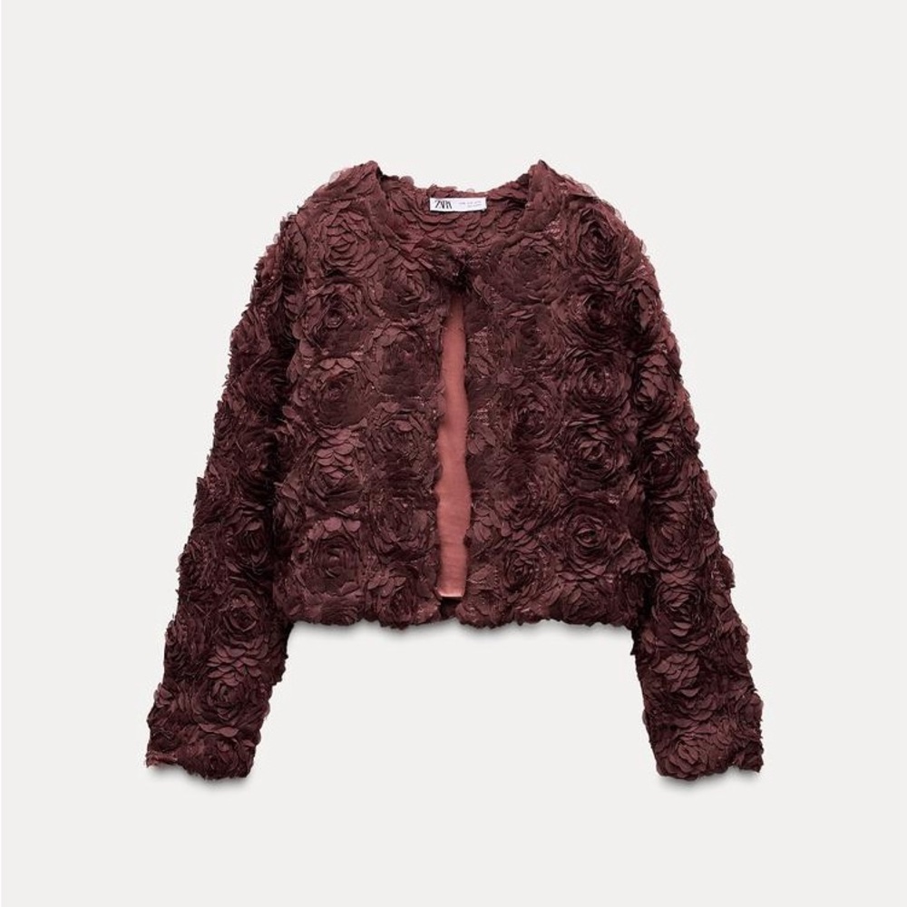 ZARA Bloggers Fav Floral Jacket